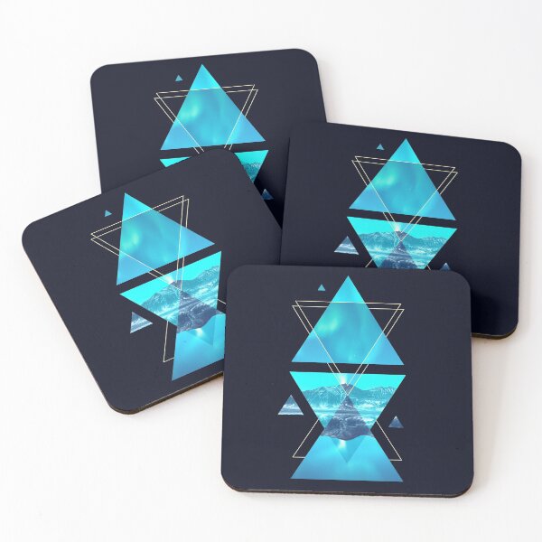 Item preview, Triangle Nordic Mountain and Lake designed and sold by TamGustam.