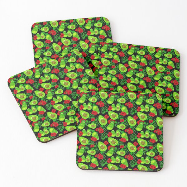 Item preview, Flowering avocado pattern by Marcia Ribeiro designed and sold by bymarciaribeiro.