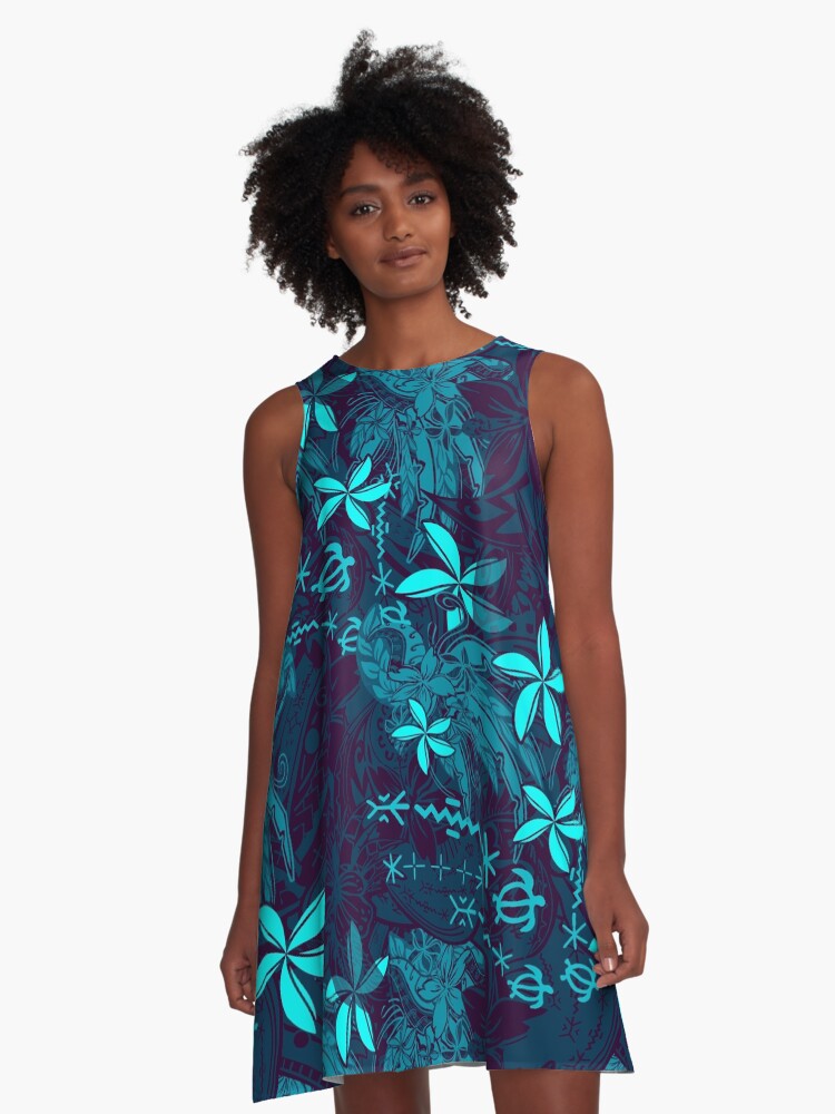 Tribal leaf clearance dress