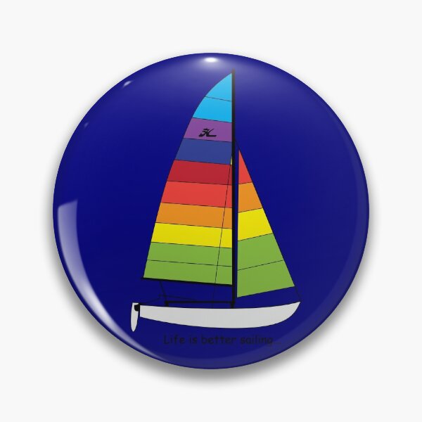 Item preview, Hobie 16 Catamaran Sailboat - Life is better sailing designed and sold by CHBB.