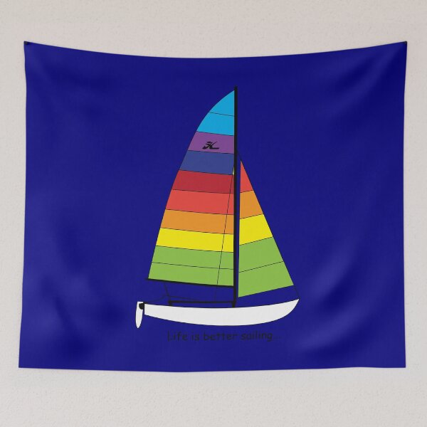 Item preview, Hobie 16 Catamaran Sailboat - Life is better sailing designed and sold by CHBB.