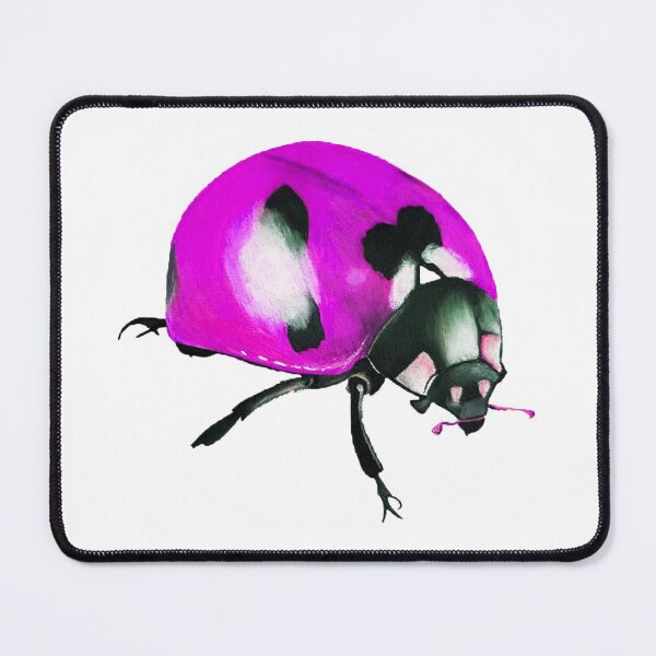 Item preview, Purple pink ladybug drawing designed and sold by Jcolordrawingz.