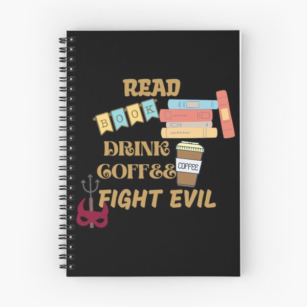 Item preview, Read Books Drink Coffee Fight Evil designed and sold by Simi2020.