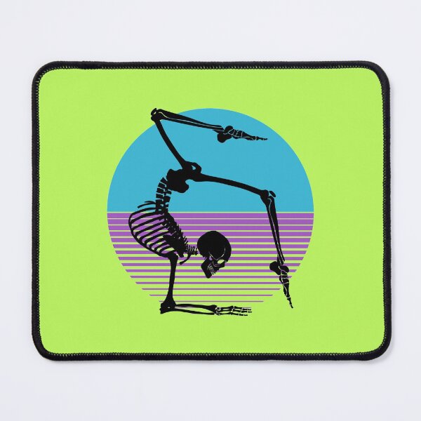Item preview, Funny Meditating Skeleton Yoga Sunset, Halloween, meditation, Zen | designed and sold by Boom-llqb.