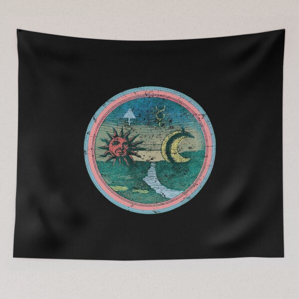Item preview, Alchemic Illustration, Vintage Fludd Esoteric mandala art designed and sold by IsisOsiris.