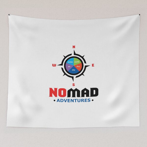 Item preview, Nomad Adventures - Design for Traveler / Vlogger / Blogger / Adventure Lover / Nomad / Discoverer / Explorer designed and sold by IDEZIGN2017.