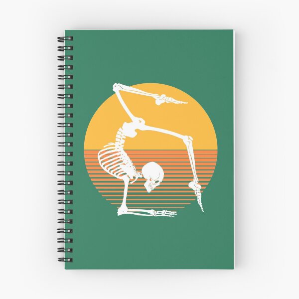 Item preview, Funny Meditating Skeleton Yoga Sunset, Halloween, meditation, Zen | designed and sold by Boom-llqb.