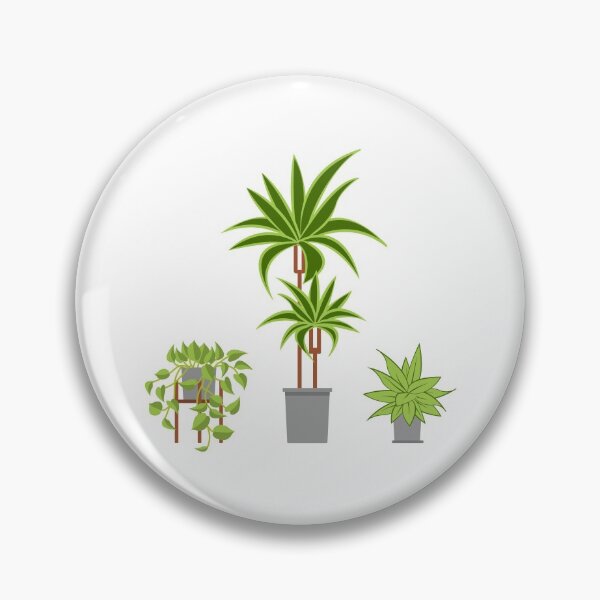 Item preview, 3 illustrated house plants designed and sold by WietskeWelten.