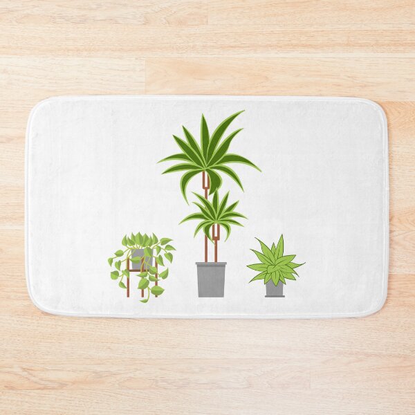 Item preview, 3 illustrated house plants designed and sold by WietskeWelten.
