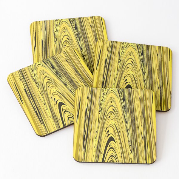 Item preview, Tom Stanley Janca Abstract Yellow With Black Lines #134043 designed and sold by Tom Janca.