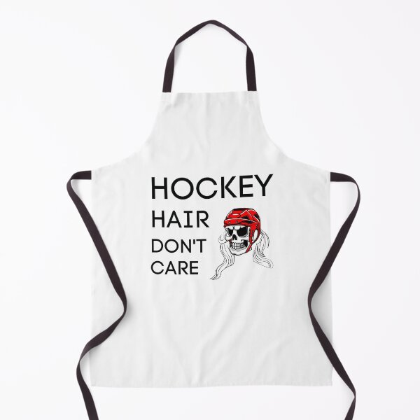Item preview, hockey hair don't care shirt ice hockey fan coach winter sports shirt designed and sold by richmonkey.