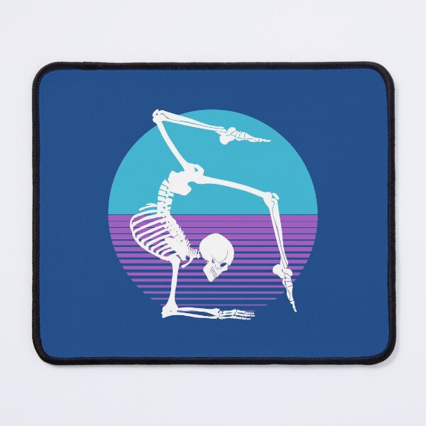 Item preview, Funny Meditating Skeleton Yoga Sunset, Halloween, meditation, Zen | designed and sold by Boom-llqb.