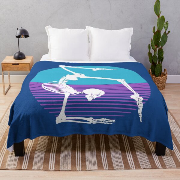 Item preview, Funny Meditating Skeleton Yoga Sunset, Halloween, meditation, Zen | designed and sold by Boom-llqb.