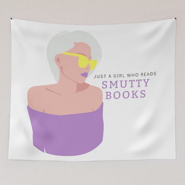 Item preview, Just a Girl Who Reads Smutty Books 5 designed and sold by jaekindacray.