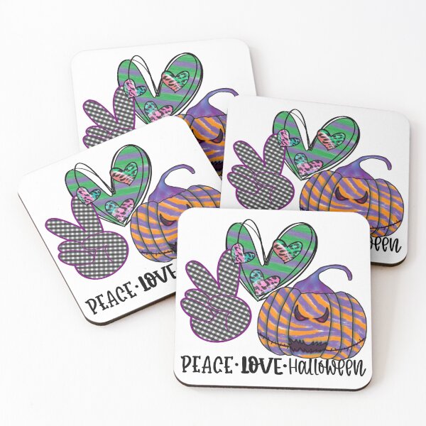 Item preview, Peace Love Halloween designed and sold by dalypdesign.
