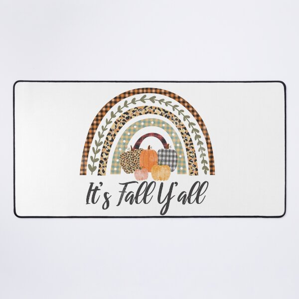 Item preview, Its Fall Yall Rainbow Pumpkins designed and sold by Sheepherder120.