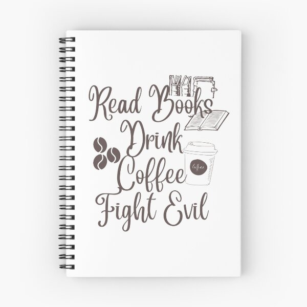 Item preview, Read Books Drink Coffee Fight Evil designed and sold by Simi2020.