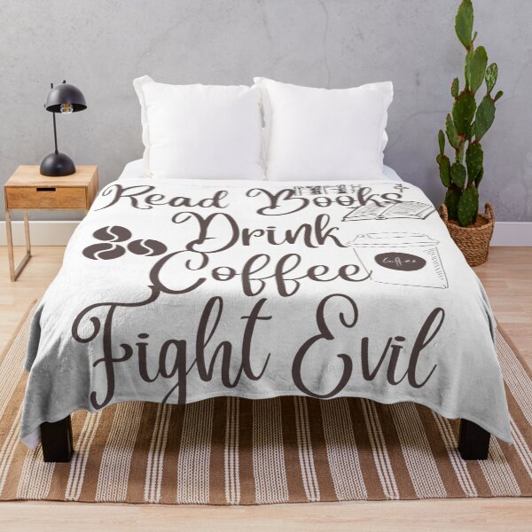 Item preview, Read Books Drink Coffee Fight Evil designed and sold by Simi2020.
