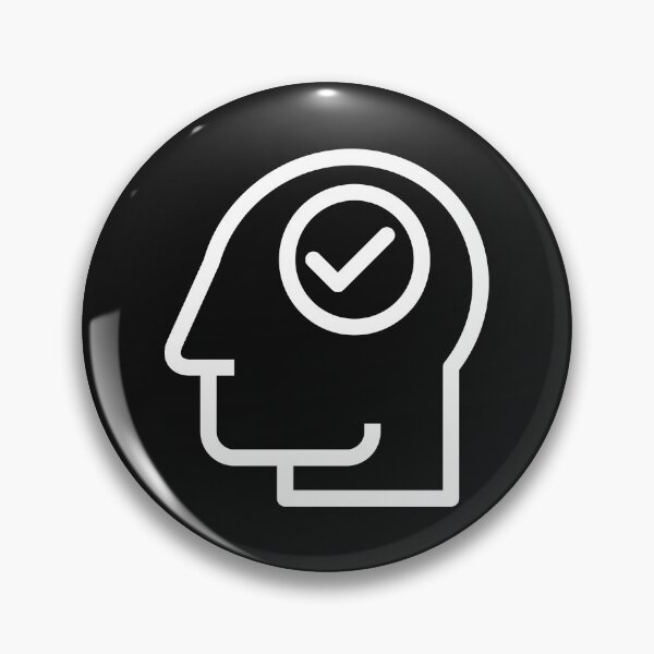 Item preview, Human head with check mark designed and sold by nikolae.