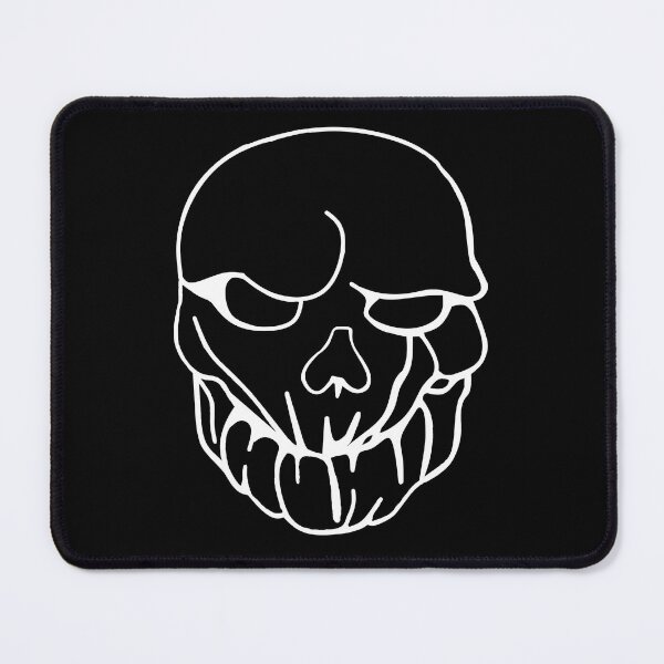 Item preview, White Pumpkin Head Skull designed and sold by Trace1234.