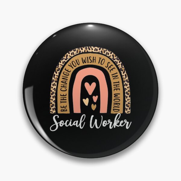 Item preview, Social Worker Leopard Rainbow Funny Work Love designed and sold by Best Designer.