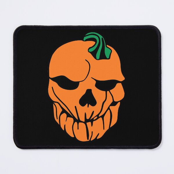 Item preview, Orange Pumpkin Head Skull designed and sold by Trace1234.