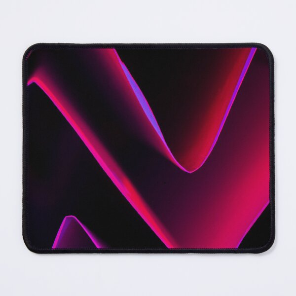 Purple Maze Mouse Pad