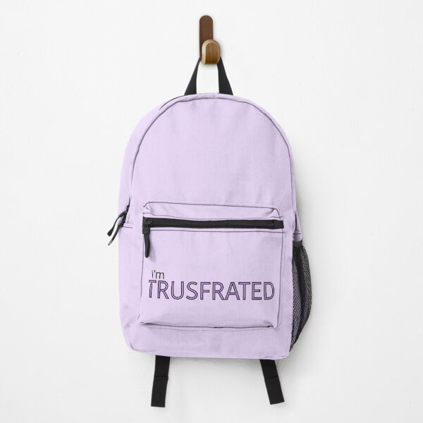 Item preview, I'm Trusfrated Jungkook BTS - Purple with Black Outline designed and sold by SemDesigns1.