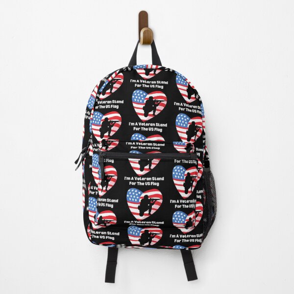 Item preview, I'm A Veteran Stand For The US Flag  designed and sold by InsaneCorner.
