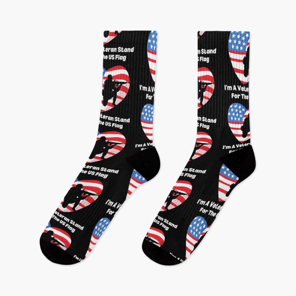 Item preview, I'm A Veteran Stand For The US Flag  designed and sold by InsaneCorner.