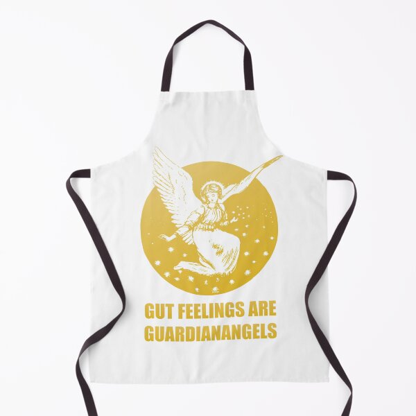 Item preview, Gut feelings are guardian angels metallic gold designed and sold by hockeng.