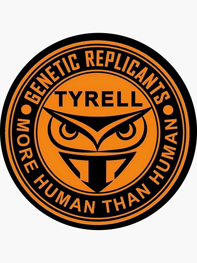 Thumbnail 3 of 3, Sticker, Tyrell Corp. designed and sold by TheOnionPatch.