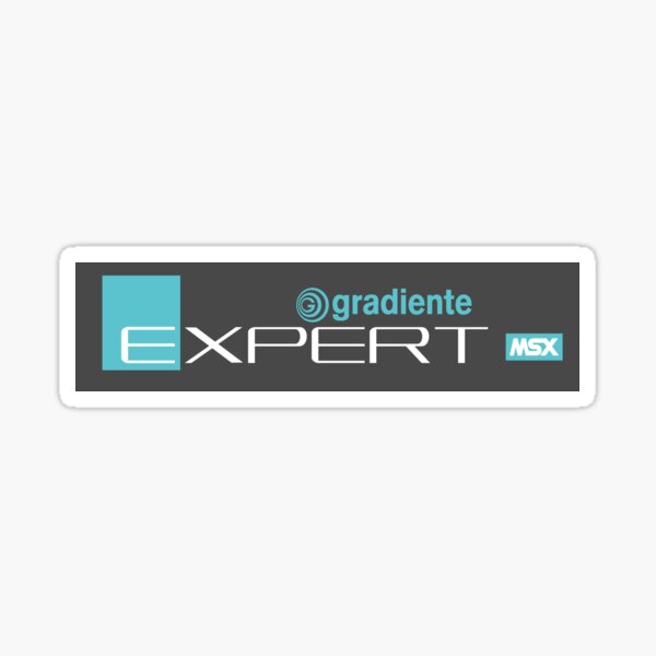 Vista previa del artículo con la obra «Experto MSX Gradiente», diseñado y vendido por manapoti0n.