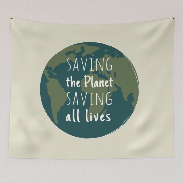 Item preview, Saving the Planet, saving all lives designed and sold by Vanesa Duque.