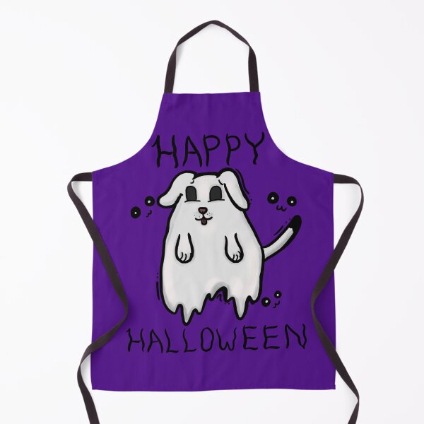 Item preview, Happy Halloween Ghost Dog designed and sold by BioLushGraphics.