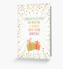 Congratulations Baby Shower Greeting Card