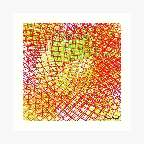 Lost in passion Art Print