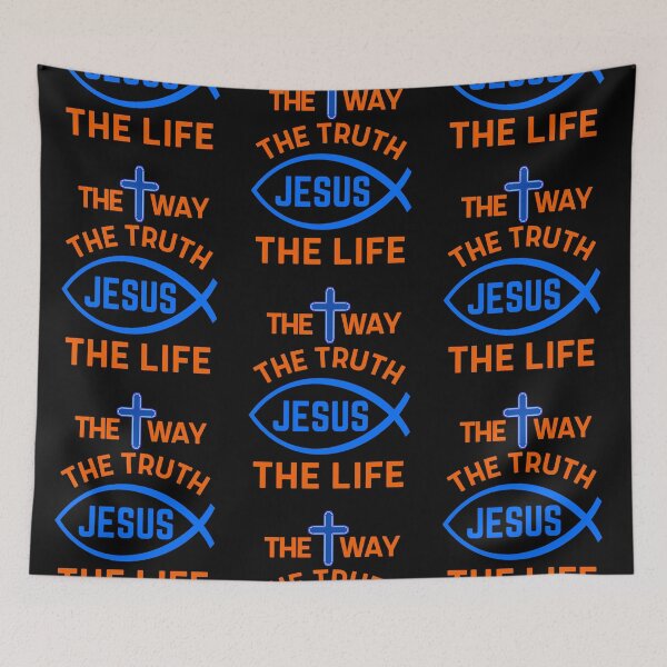 Item preview, JESUS THE WAY THE TRUTH THE LIFE designed and sold by WoodburyLake.