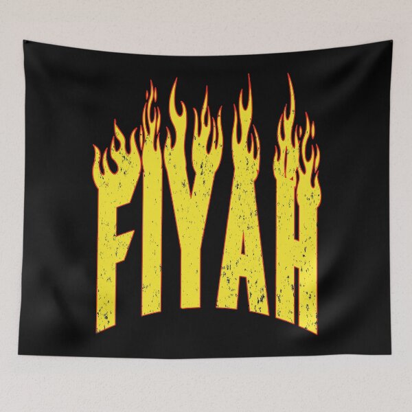 Item preview, FIYAH ON FIRE - FUN DO IT FOR THE CULTURE QUOTE designed and sold by PhillDaPhlava.