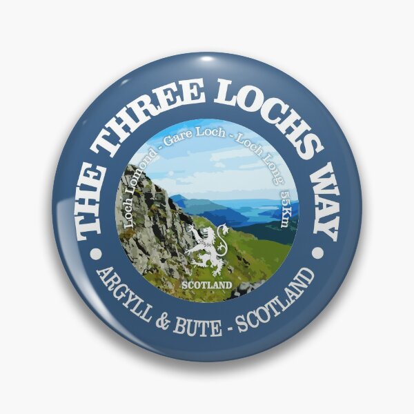 Item preview, Three Lochs Way (rd) designed and sold by curranmorgan.