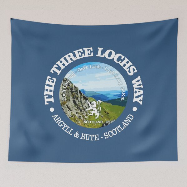 Item preview, Three Lochs Way (rd) designed and sold by curranmorgan.