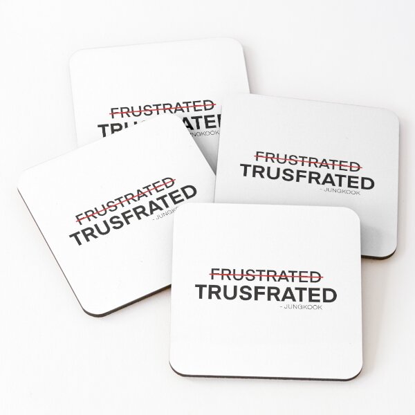 Item preview, Trusfrated is a new word created by the one and only Jungkook BTS designed and sold by SemDesigns1.