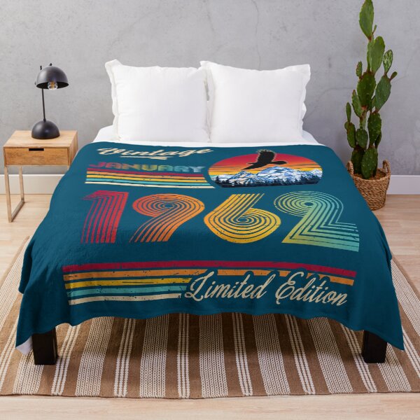 Item preview, January 1962 Birthday designed and sold by GreenSplash.