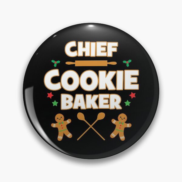 Artikelvorschau, Weihnachtsplätzchen Chief Cookie Baker Backen entworfen und verkauft von candymoondesign.