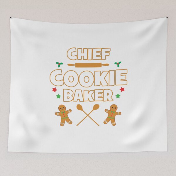 Item preview, Christmas Cookies Chief Cookie Baker Baking designed and sold by candymoondesign.