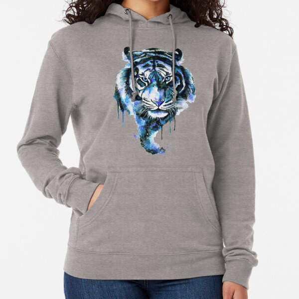 Blue Tiger Lightweight Hoodie