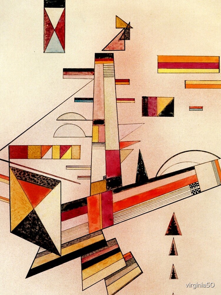 Kandinsky - Certainly, popular abstract art painting by virginia50