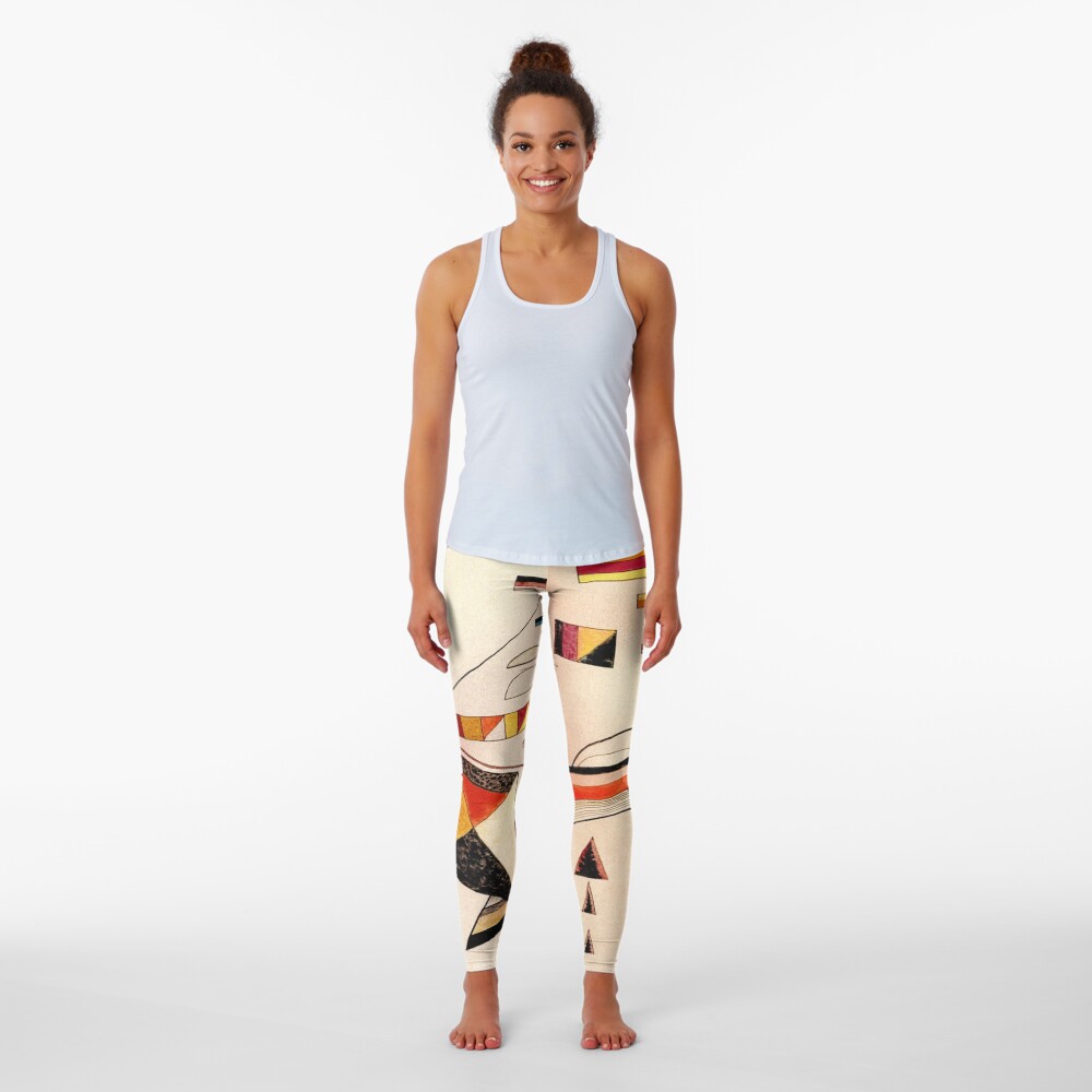 Kandinsky - Certainly, popular abstract art painting Leggings