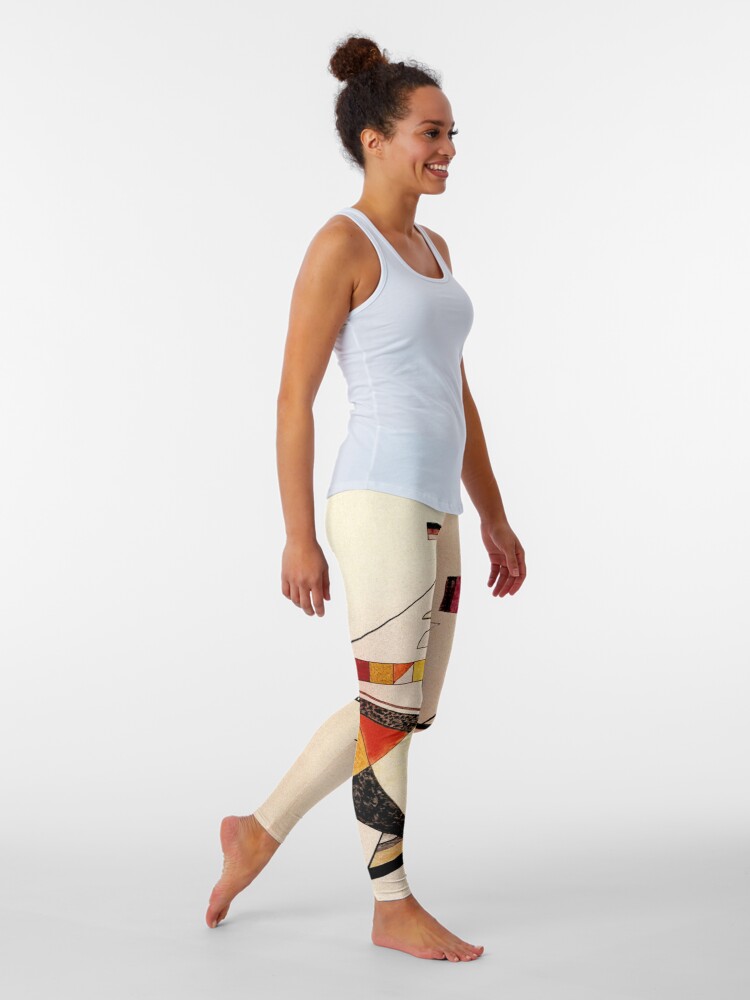 Alternate view of Kandinsky - Certainly, popular abstract art painting Leggings