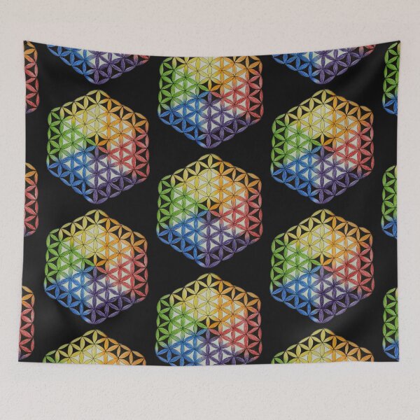 Item preview, FLOWER OF LIFE MANDALA. designed and sold by barasha1111.